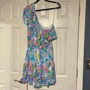 NWT Lilly Pulitzer one shoulder dress